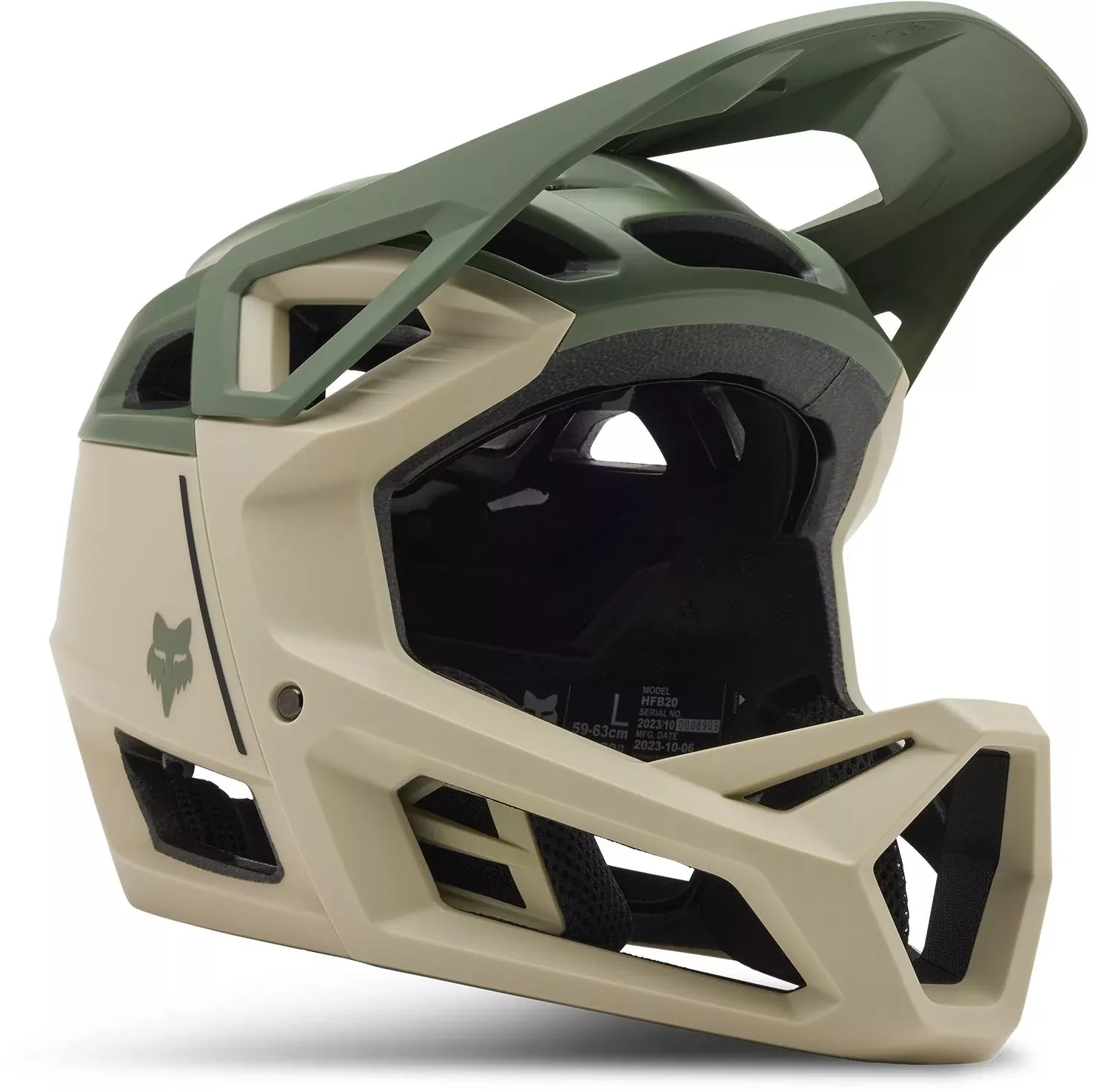 FOX Proframe Clyzo AS MTB Helmet Cream 2024