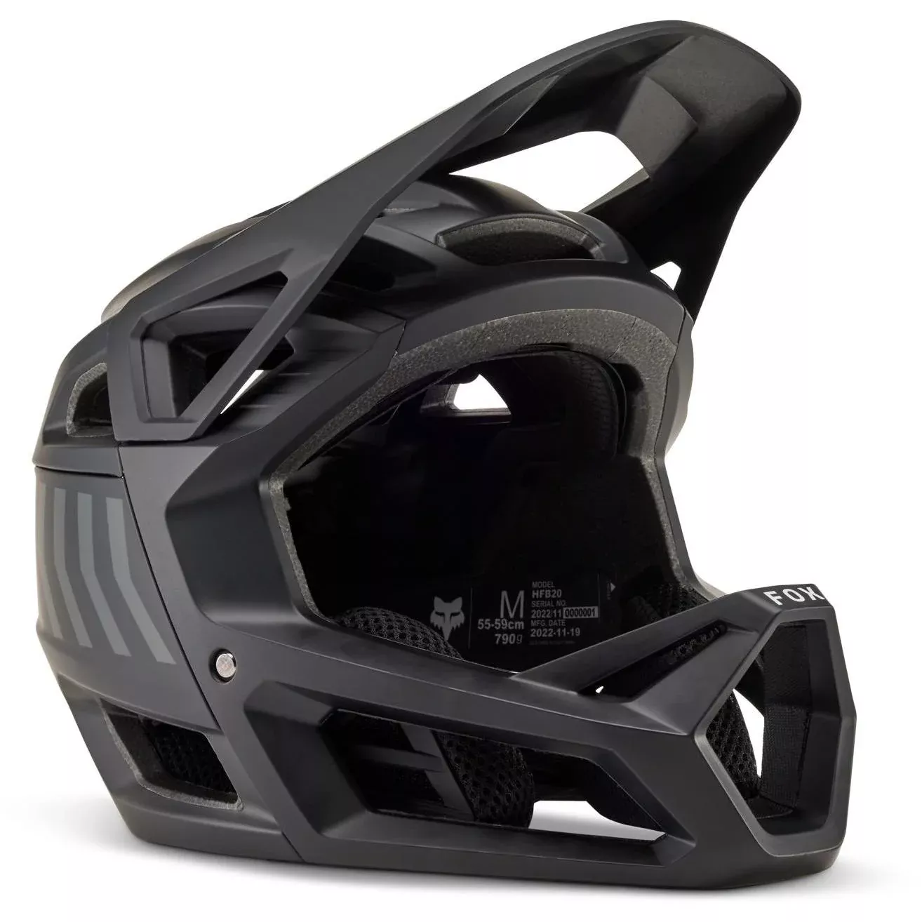 Fox Proframe Race Energy Youth MIPS Fullface MTB Helmet Black