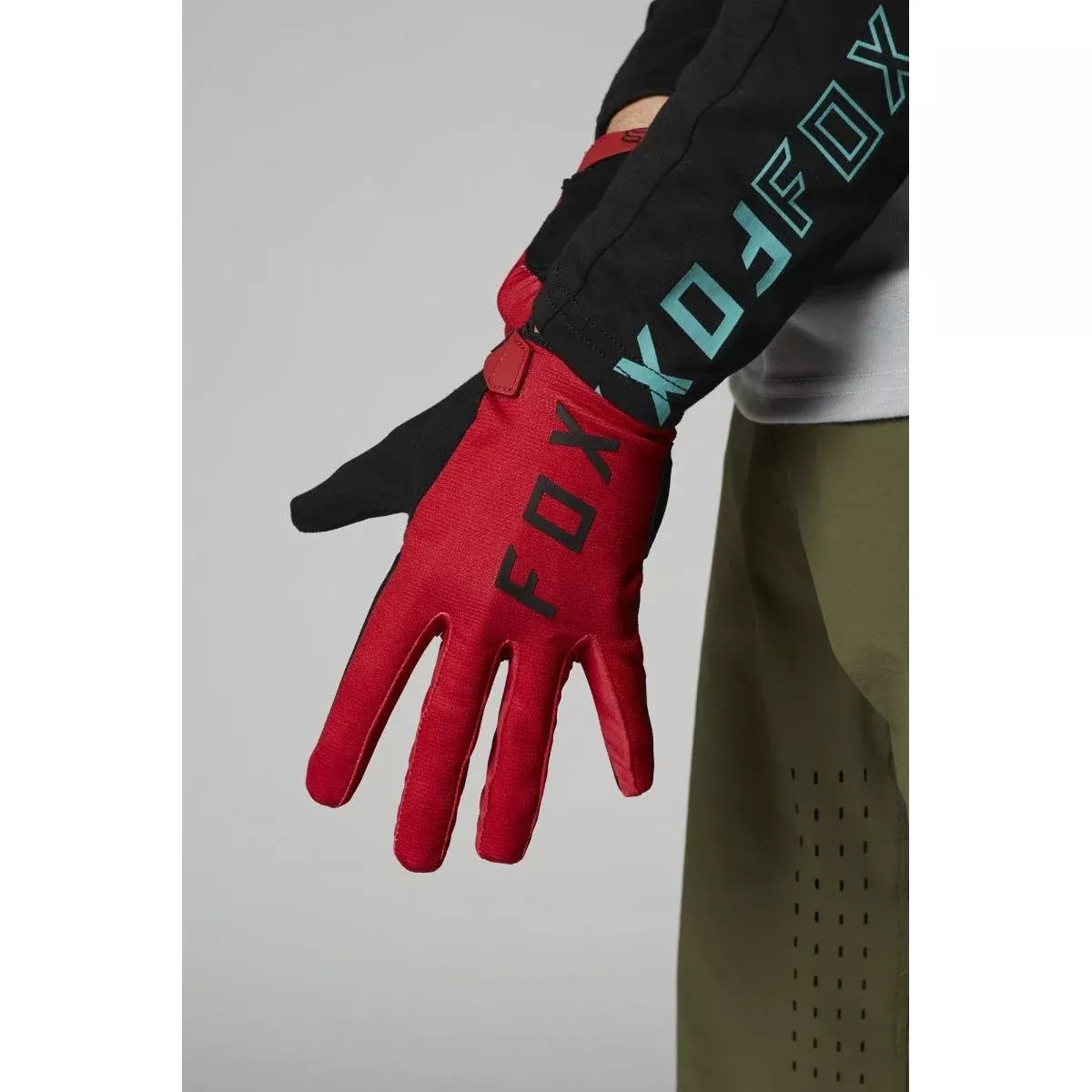 FOX Ranger Gel Full Finger Gloves Chili