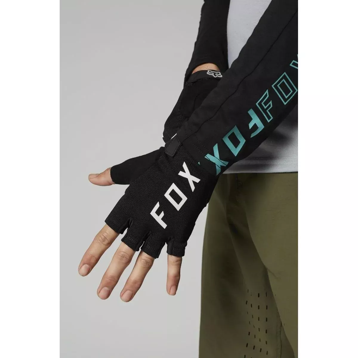 FOX Ranger Gel Short Finger Gloves Black