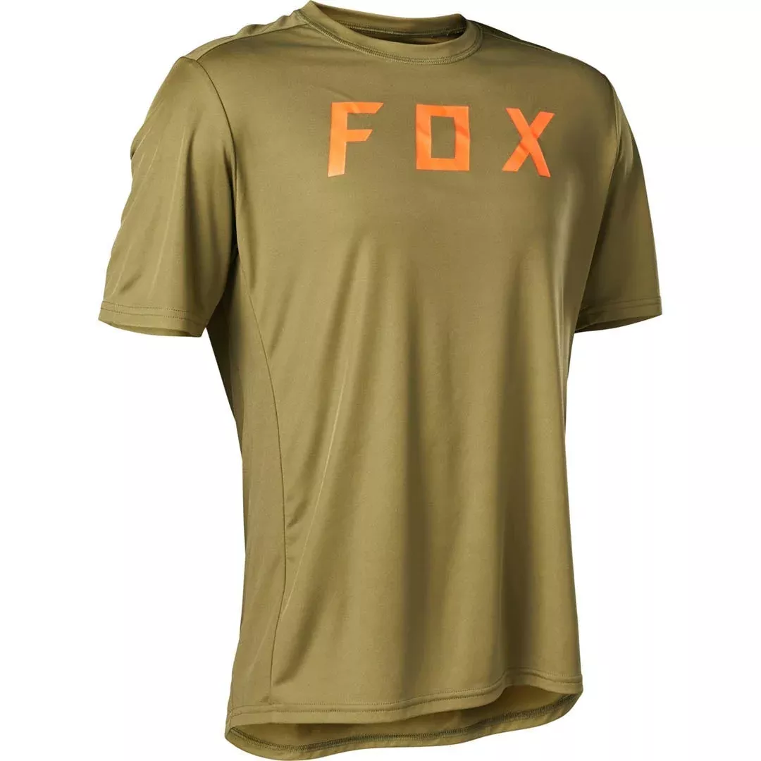 FOX Ranger Women’s Short Sleeve Jersey Moth Bark 2023