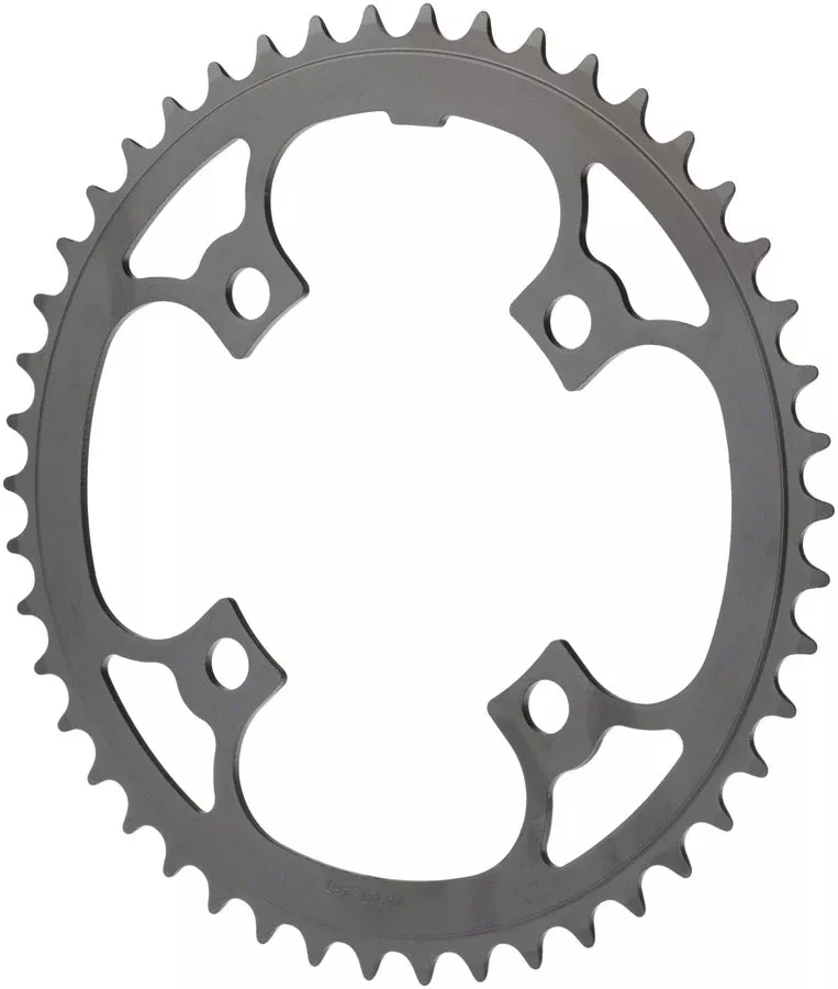 Full Speed Ahead Ebike Chainring for Bosch Gen 3 – 46t, 104 BCD, 4-Bolt, Steel, Black