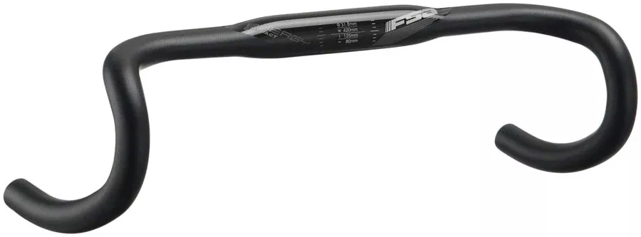 Full Speed Ahead Energy Compact SCR Handlebar – 31.8 Clamp, 44cm, Black