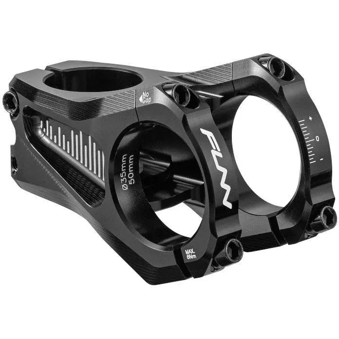 FUNN Equalizer Zero Stem 50mm Length 35mm Diameter Black