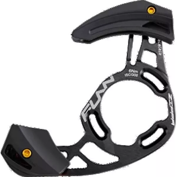 Funn Zippa AM Chain Guide with External Bottom Bracket Adaptor 32T-38T Black
