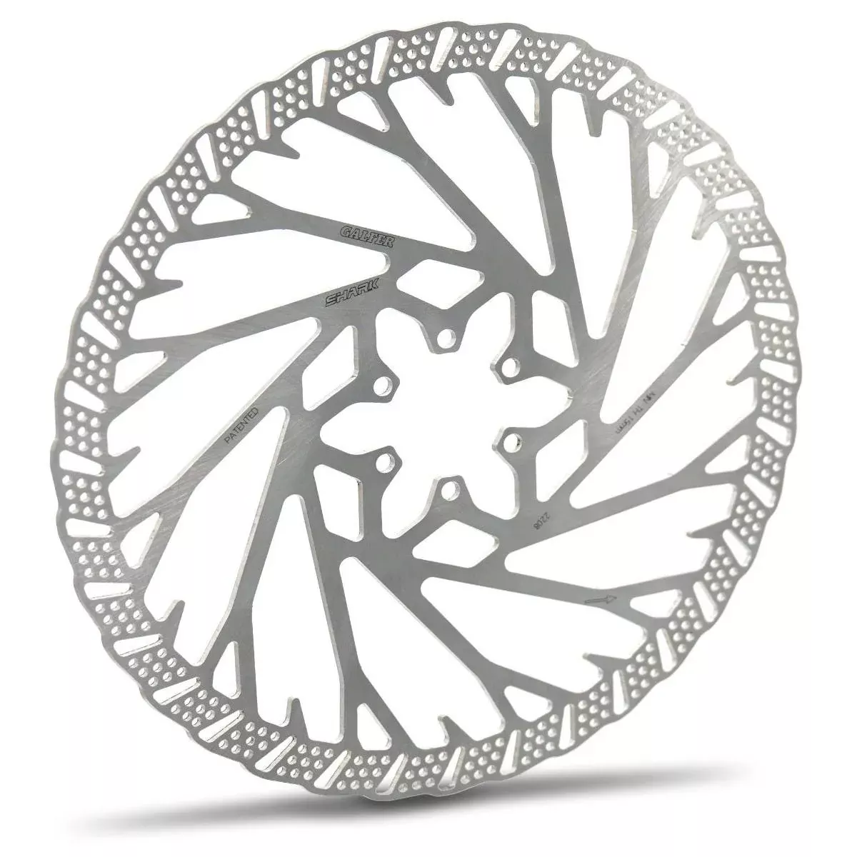 Galfer Disc Shark Disc Brake Rotor 180 X 2.0mm
