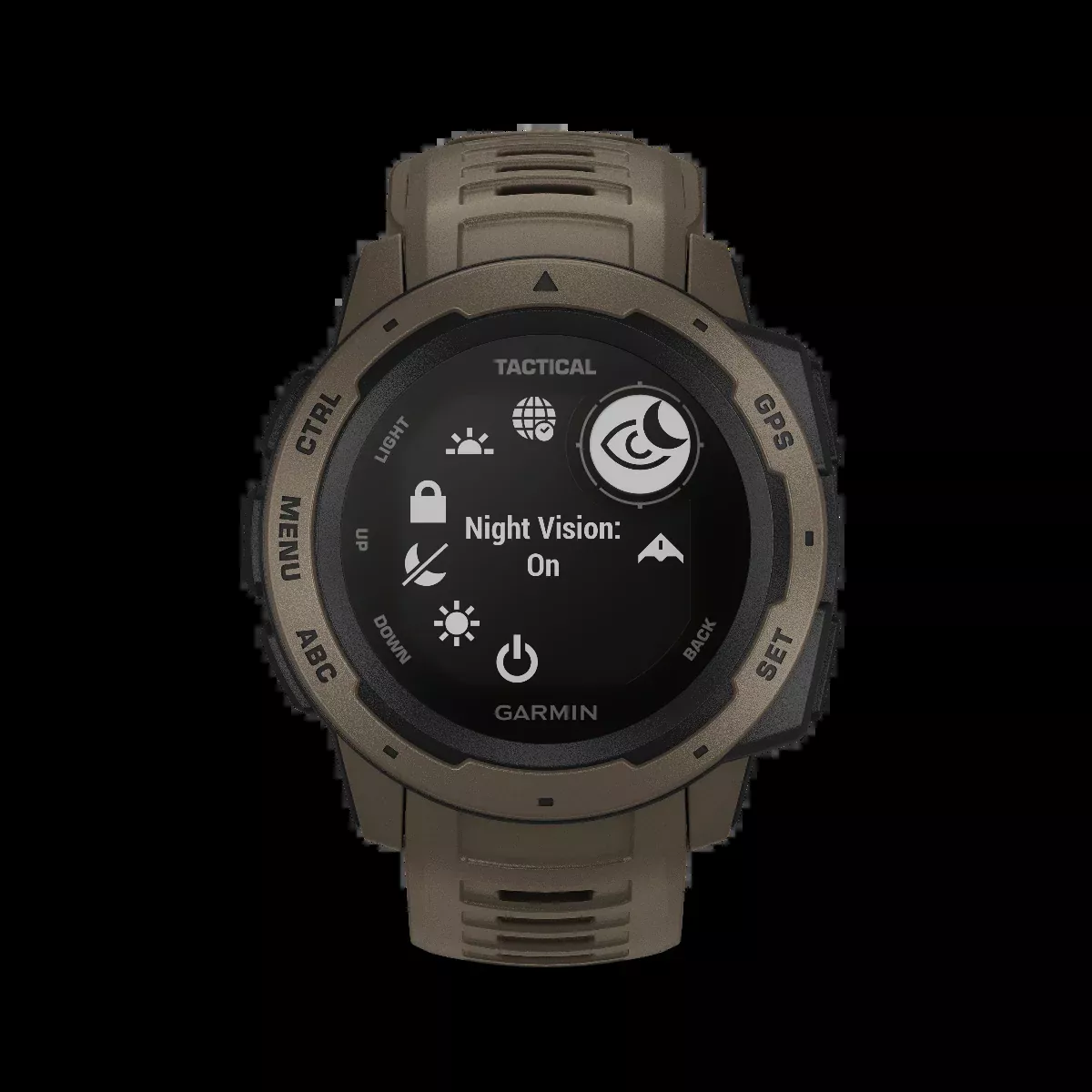 Garmin Instinct Tactical Watch Coyote Tan