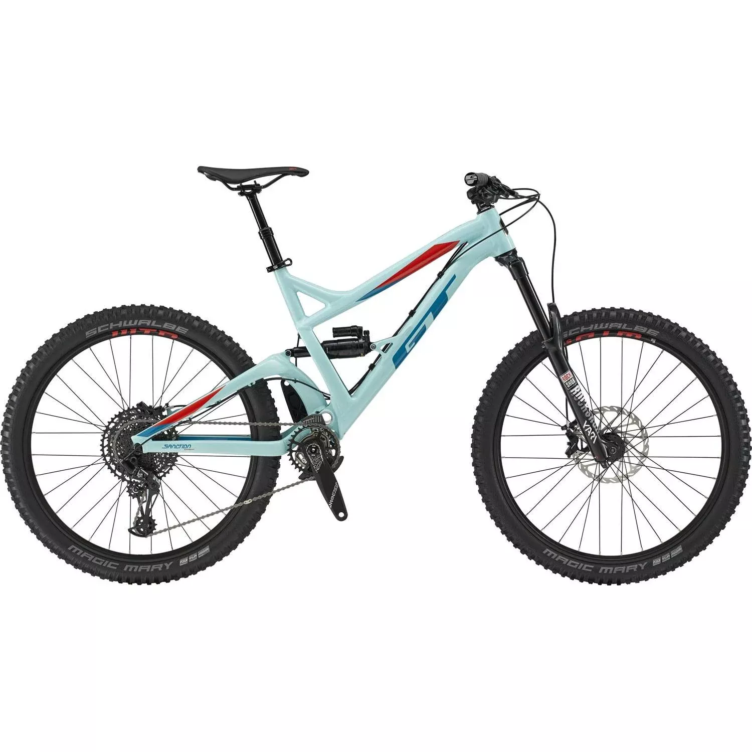 GT Sanction Expert Mountain Bike Turquoise (2019)