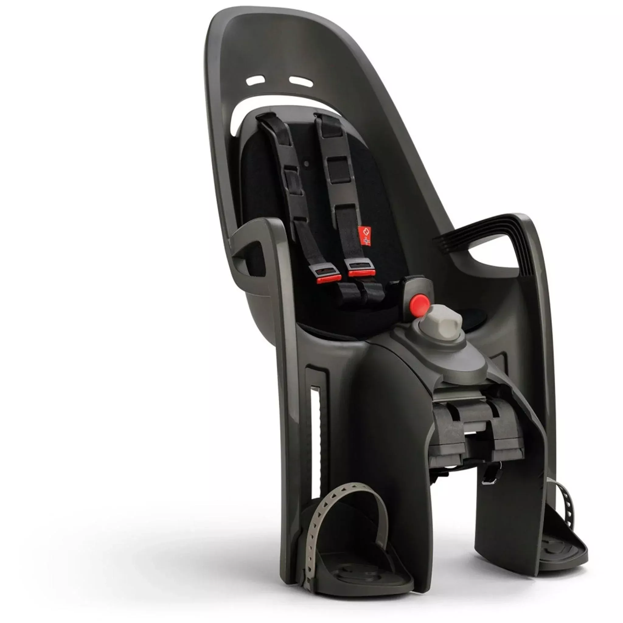 Hamax Zenith Relax Rack Mounted Child Seat with Carrier Adapter Grey