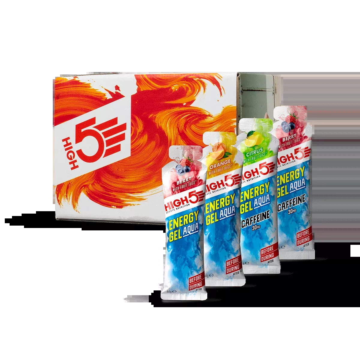 HIGH5 Energy Gel Aqua Mixed PackBox of 15