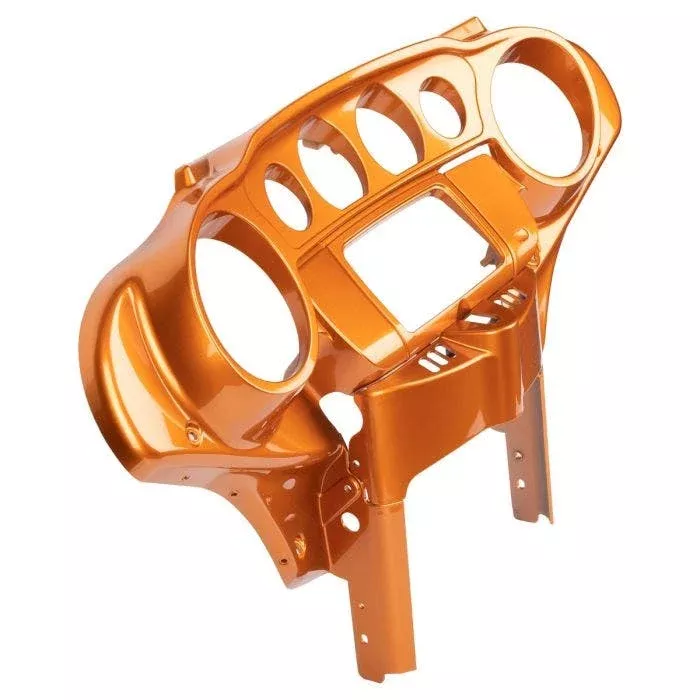 Hogworkz Amber Whiskey Front Inner Speedometer Cowl Fairing Harley Touring 14-23