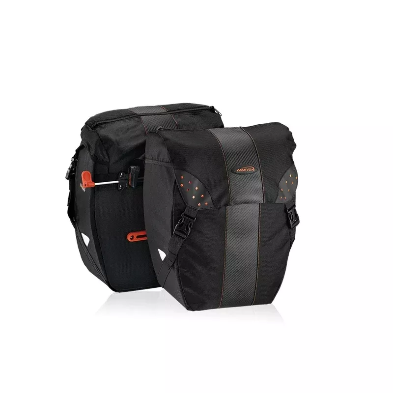 Ibera Pak Rak Single Pannier Bag 15L Black