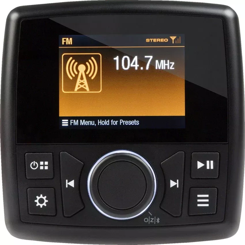 Jensen XMH350 Heavy Duty Stereo - Bluetooth - AM/FM Harley-Davidson