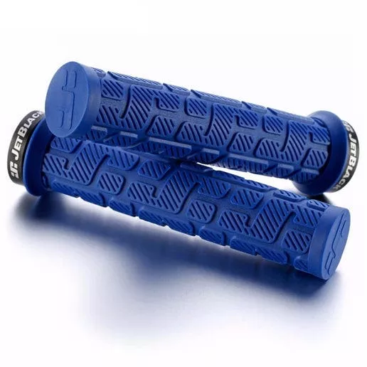 JetBlack Rip LockOn Grips Blue/Black