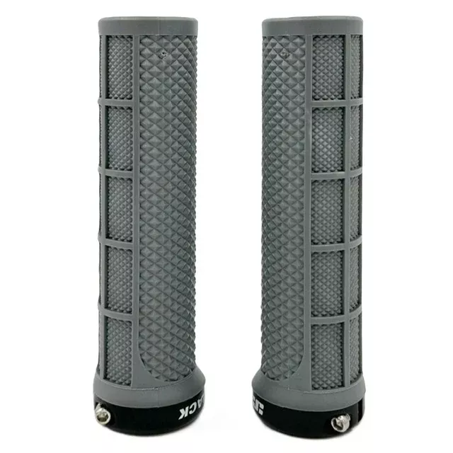 JetBlack Staple Lock On Grips Grey