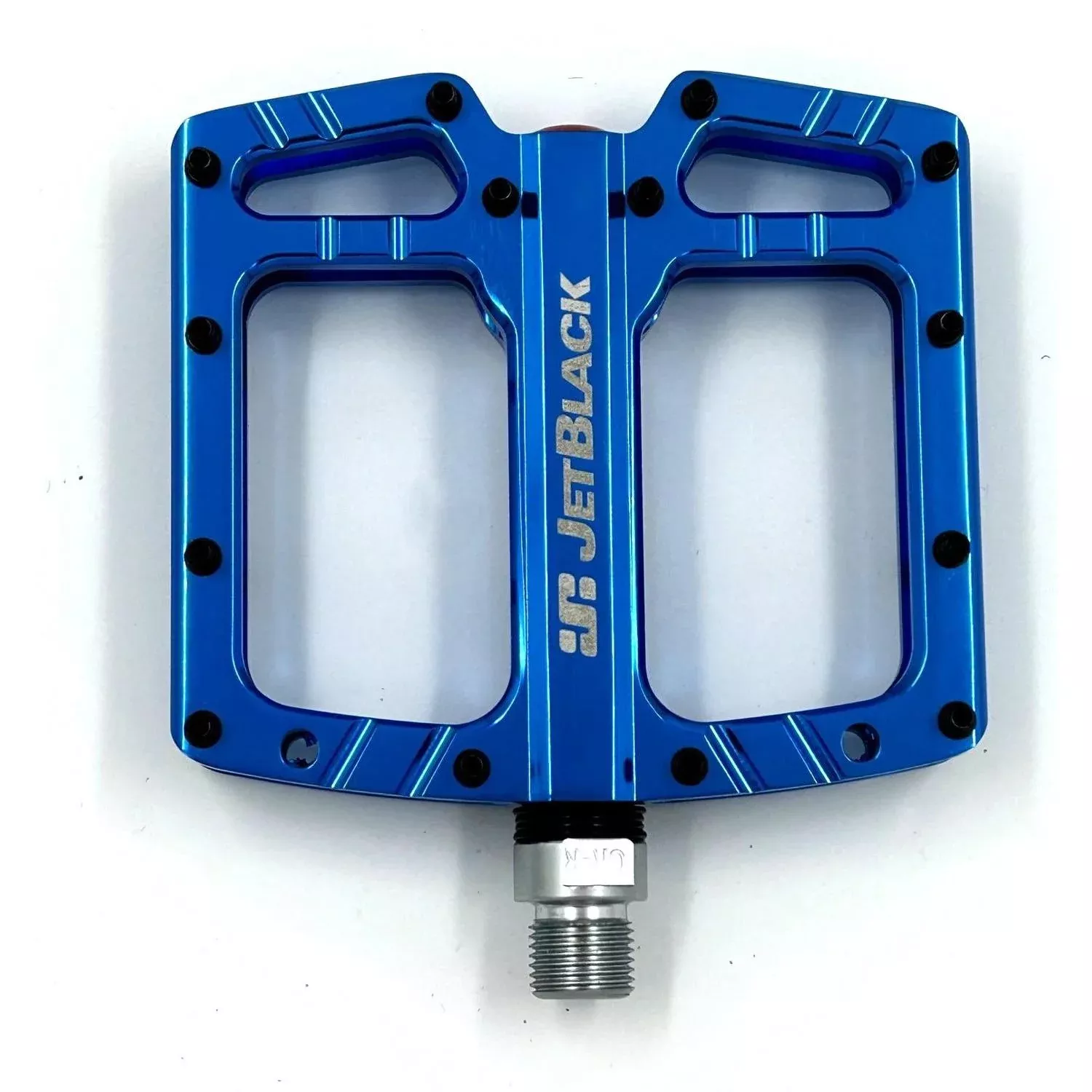 JetBlack Ultralite Low Profile MTB Pedals Blue
