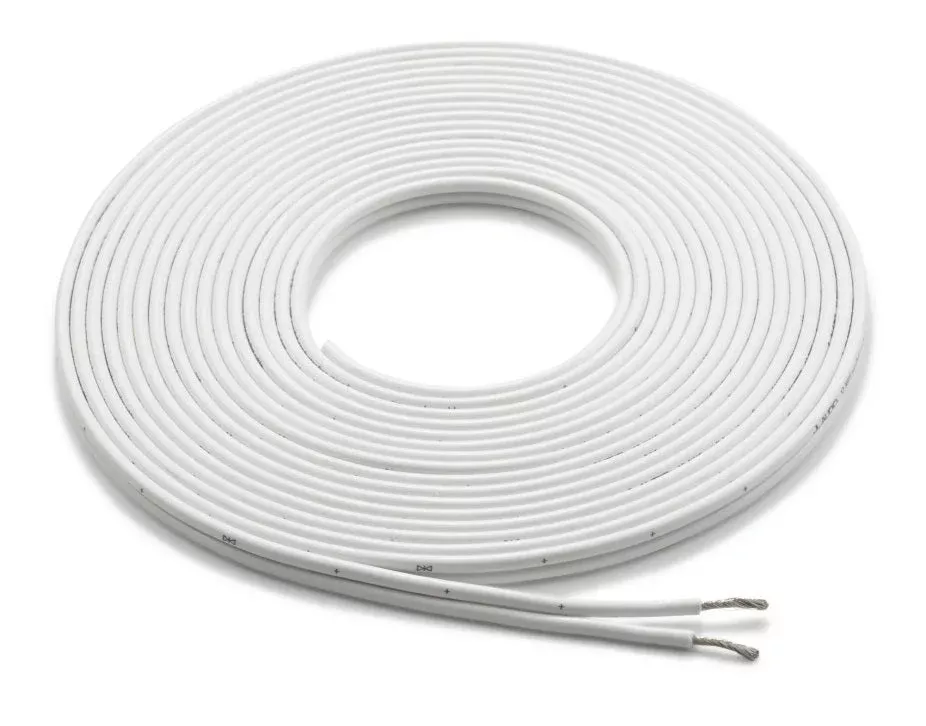 JL Audio 380ft Spool of White 12 AWG, Parallel Conductor Speaker Cable