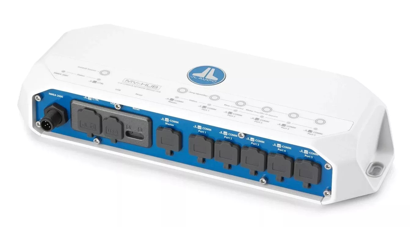 JL Audio 5 Ch. Class D Full-Range Marine Amplifier with Integrated DSP 1000W