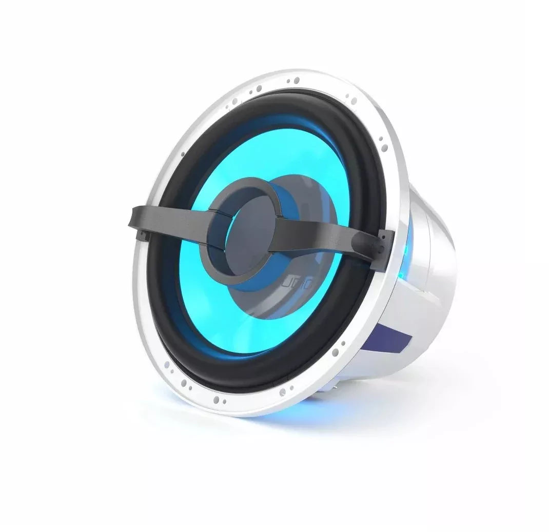 JL Audio M6 10-Inch Marine Subwoofer Core W/ Transflective LED for Enclosed Use, Single