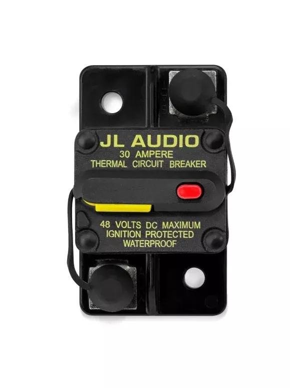 JL Audio Waterproof, Ignition Protected Circuit Breaker: 30 Amp