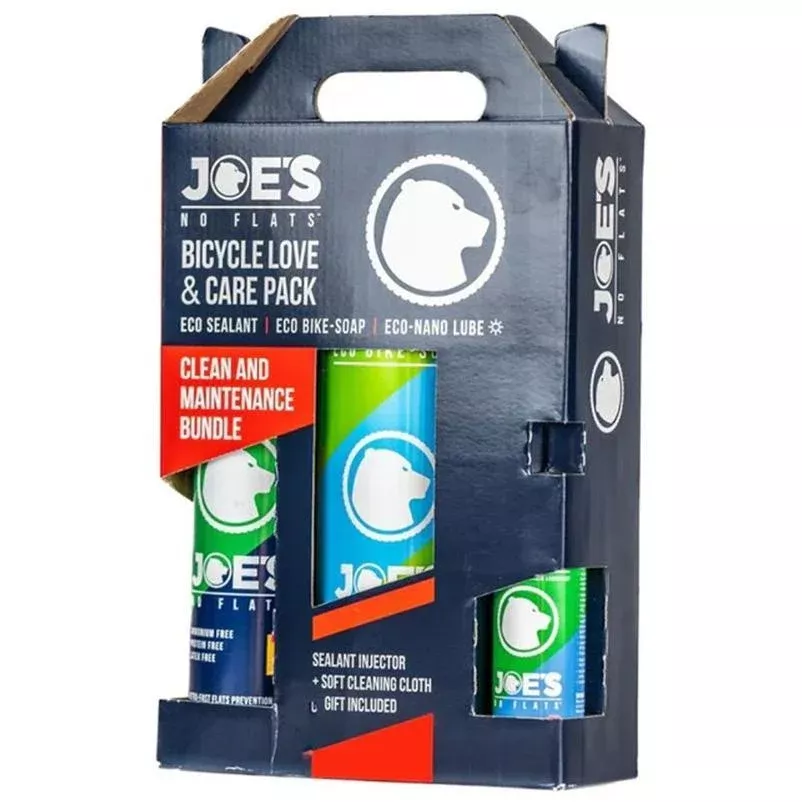 Joe’s No-Flats Clean & Maintenance Bundle Pack