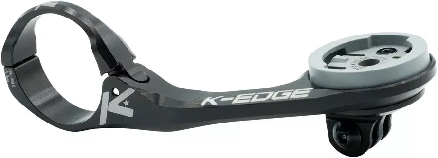 K-EDGE Wahoo MAX XL Combo Mount – 35.0mm, Black Anodize