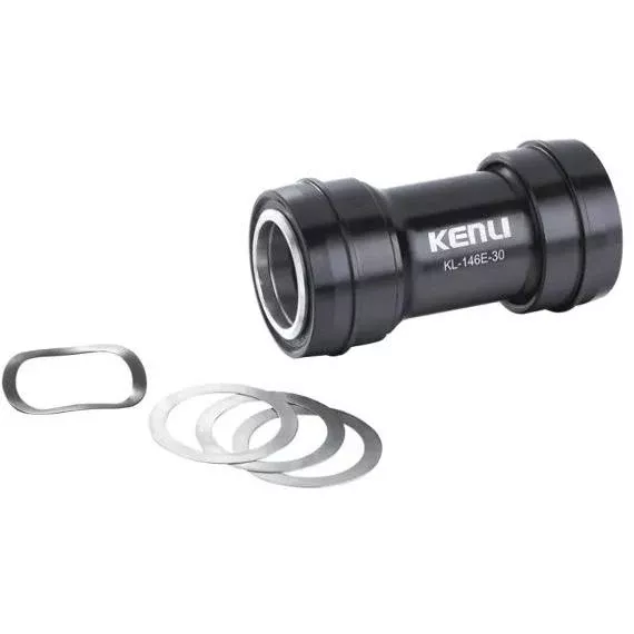Kenli Press Fit Bottom Bracket – 30mm Axle – 68-73mm Shell – 37x30x4mm x 4pc Bearings