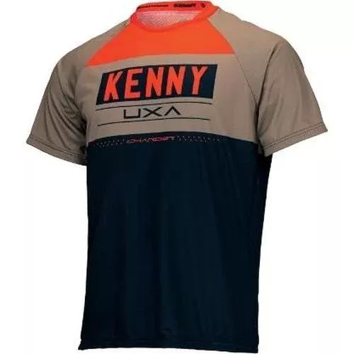 Kenny Racing Charger Short Sleeve Shirt Size M Navy Blue