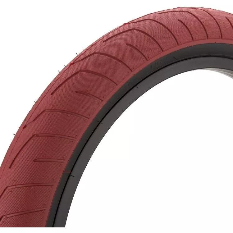 Kink Sever BMX Tyre 20 x 2.4” Red w/ Black Wall