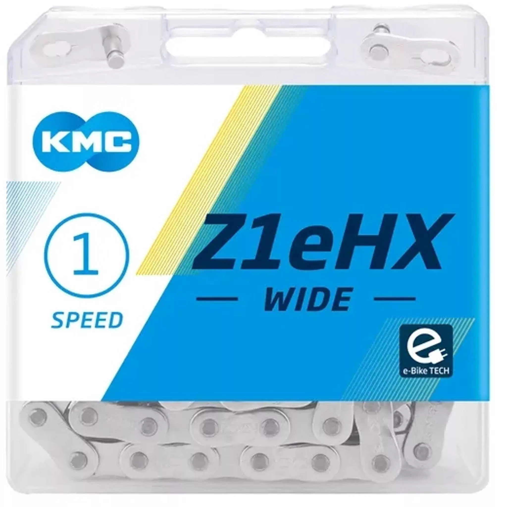 KMC Z1 eHX Single Speed E-Bike Chain 112L Silver