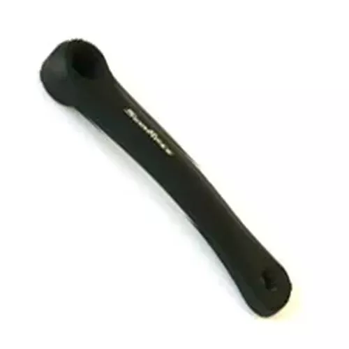 Left Hand Crank 90 Degree 170mm Black