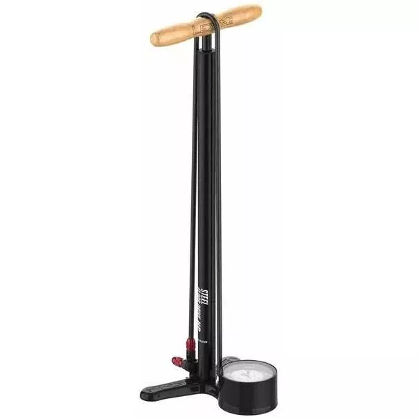 Lezyne Steel Floor Drive 3.5 Floor Pump Black