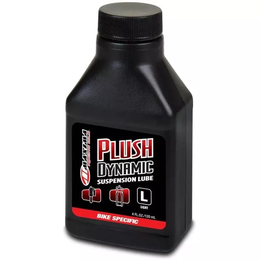 Maxima Plush Dynamic Suspension Lube – Light 120ml (Replaces 0W-30)