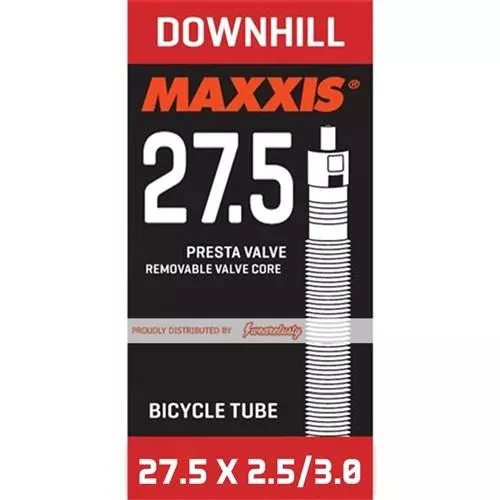 Maxxis Downhill/Plus Presta Valve Tube 27.5 x 2.5-3.0” 32mm