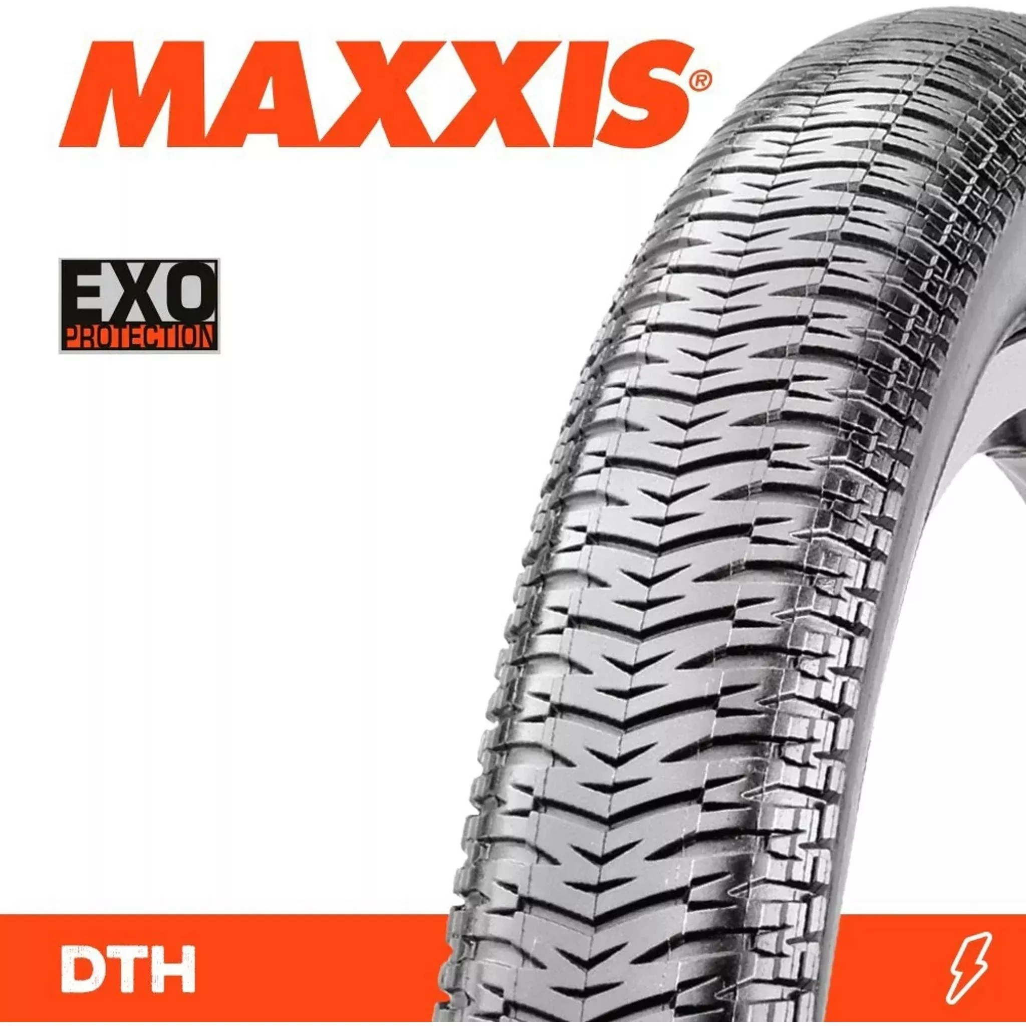 Maxxis DTH EXO 120TPI Folding BMX Tyre 20 x 1.95” Black