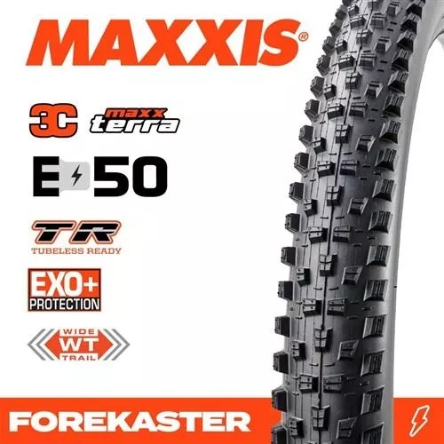 Maxxis Forekaster V2 TLR Folding MTB Tyre 29 X 2.40'' Black