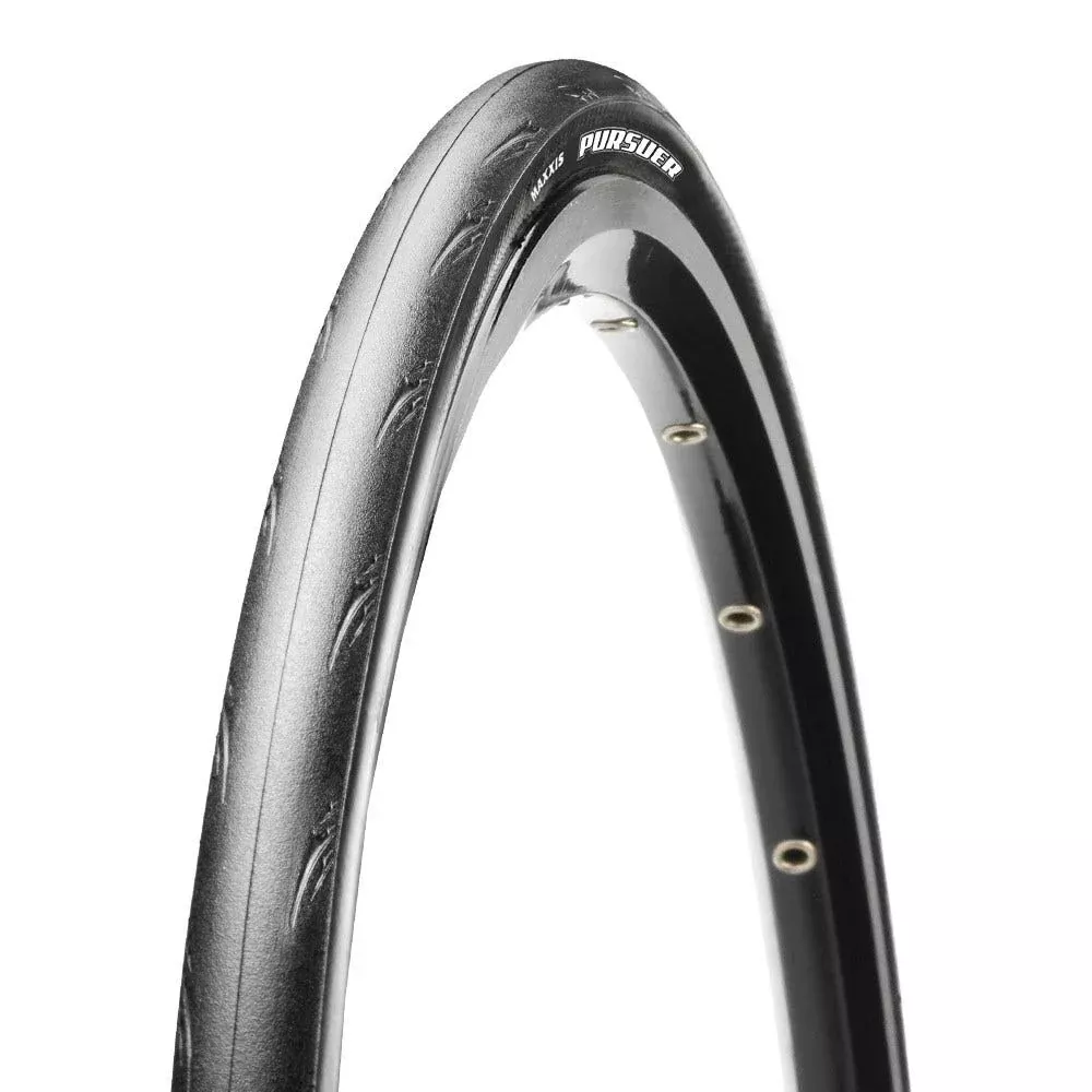 Maxxis Pursuer Wire Bead Road Tyre 700 X 25C Black