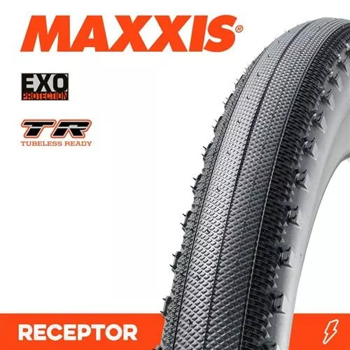 Maxxis Receptor TLR Folding Gravel Tyre 120TPI 700 x 40c