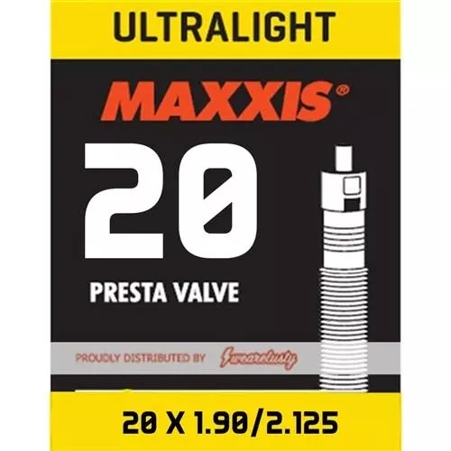 Maxxis Ultralight Presta Valve Tube 20 x 1.90-2.125'' 32mm