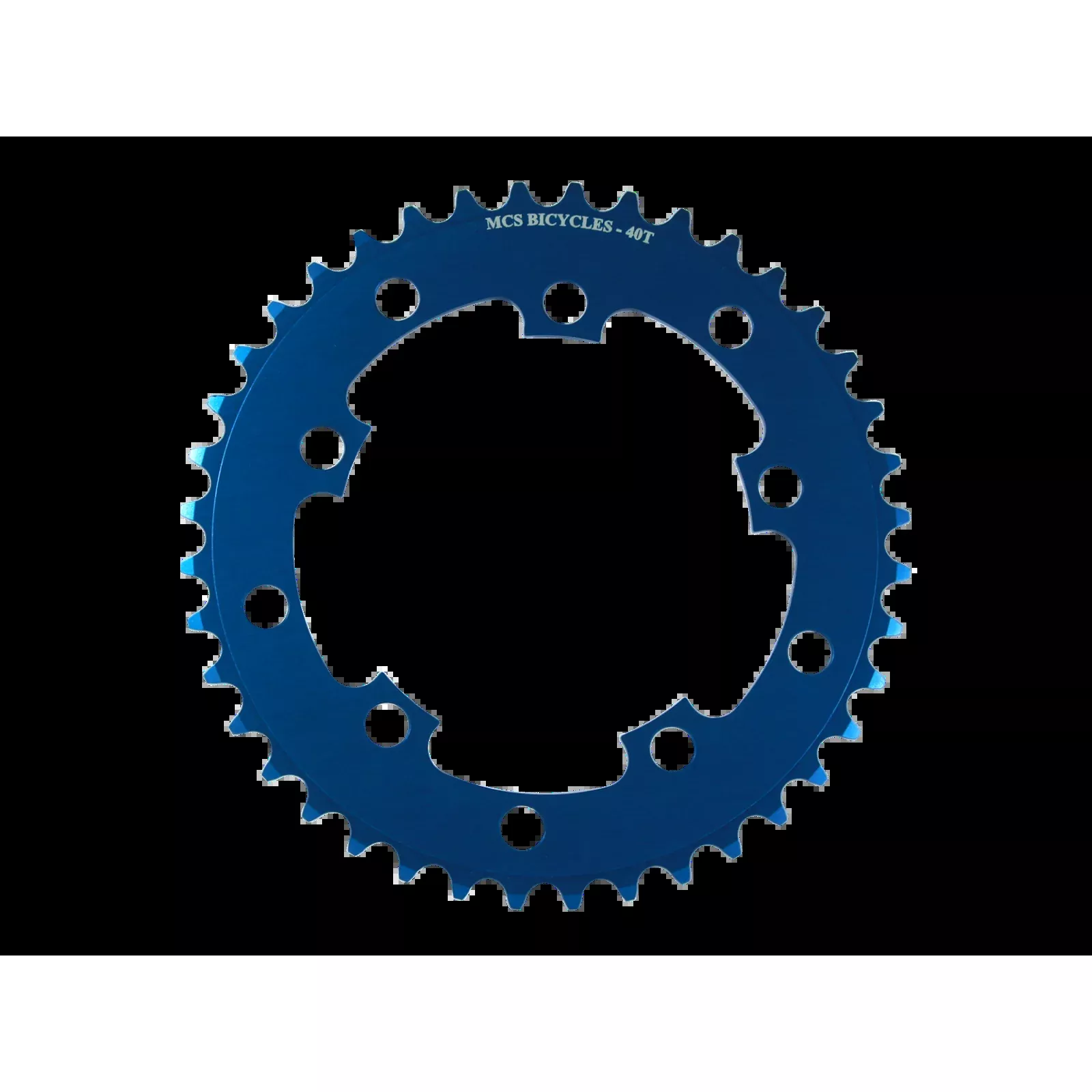 MCS 5-Hole BMX Chainring 38T Blue