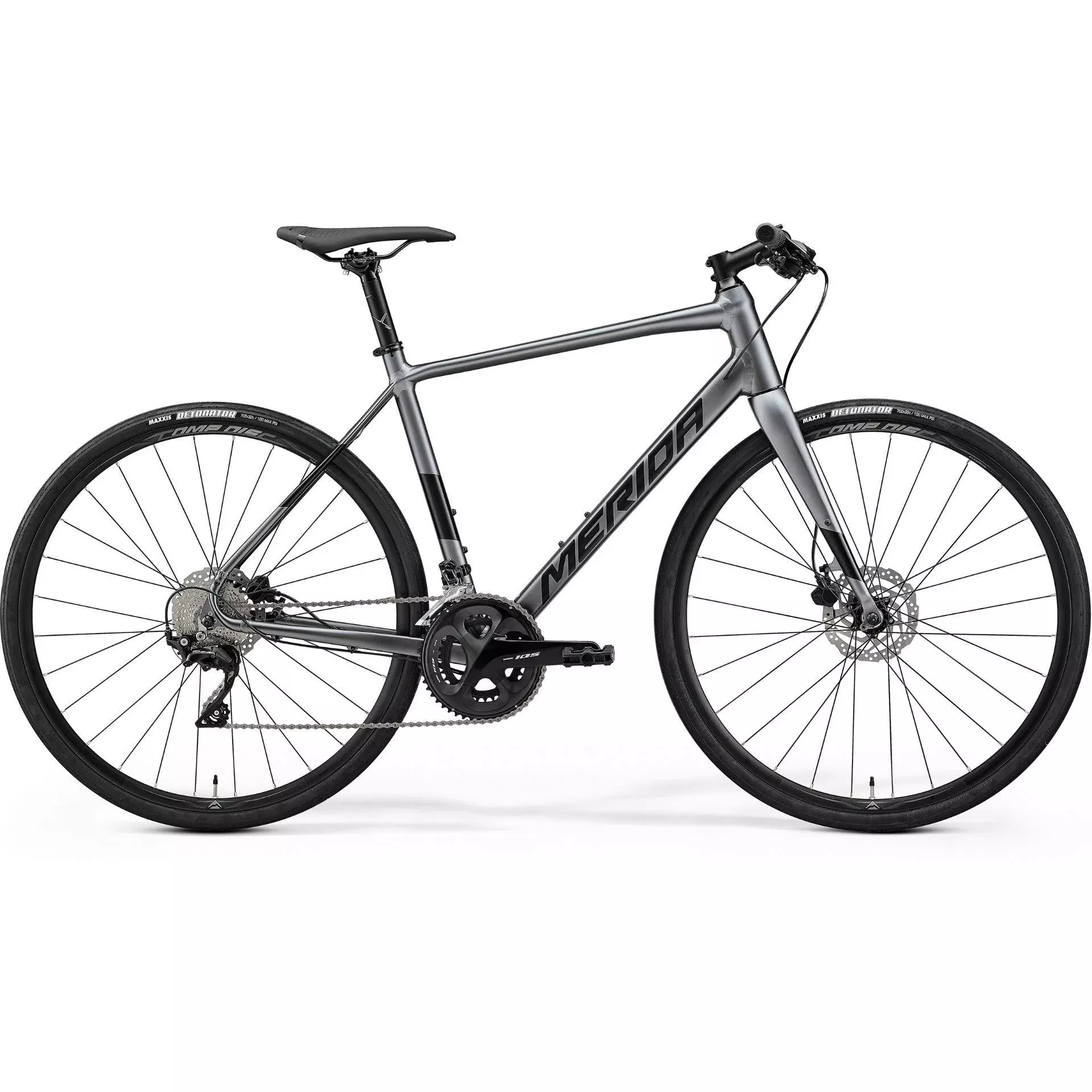 Merida Speeder 400 Flat Bar Road Bike Silk Dark Silver