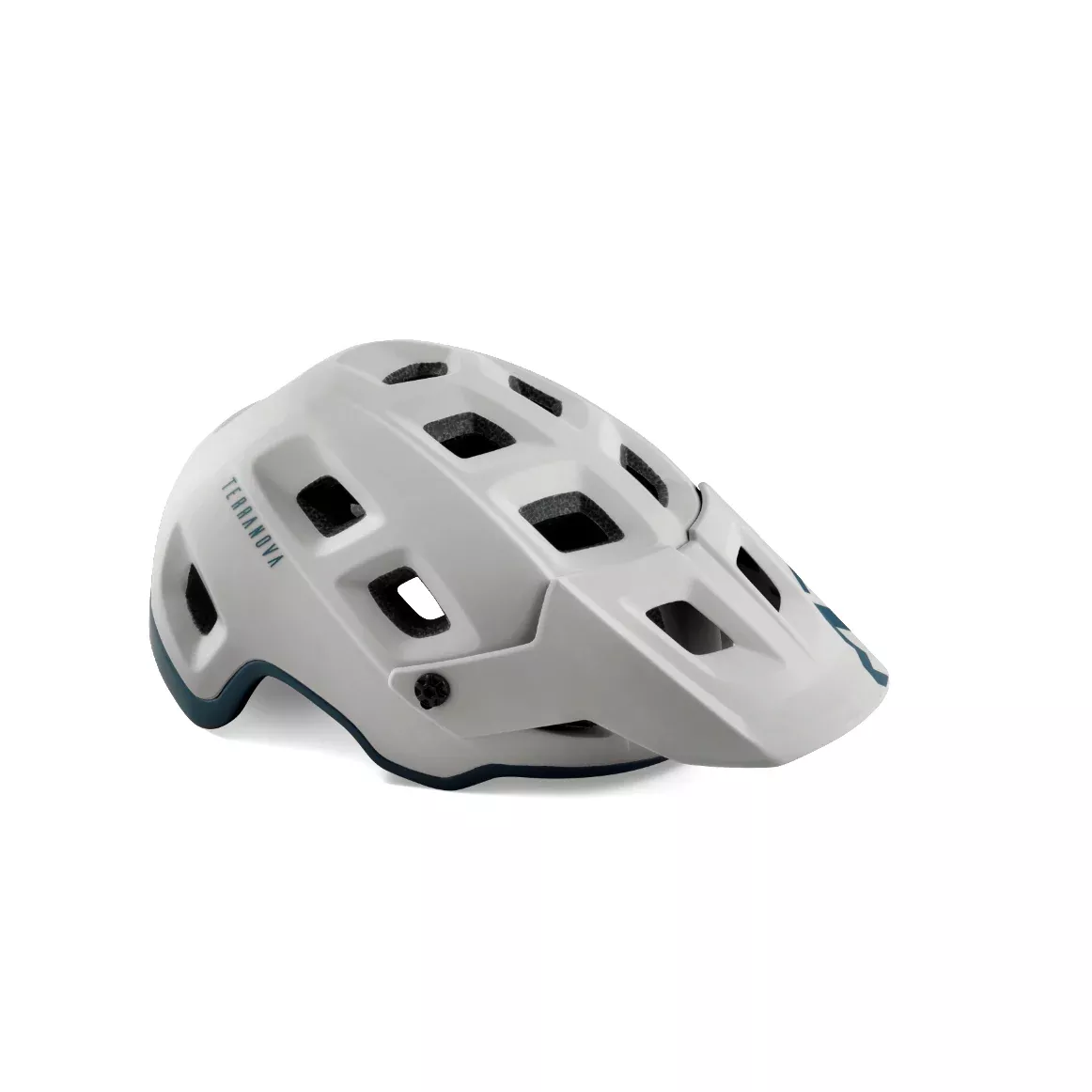 MET Terranova MIPS Helmet Grey/Petrol Blue