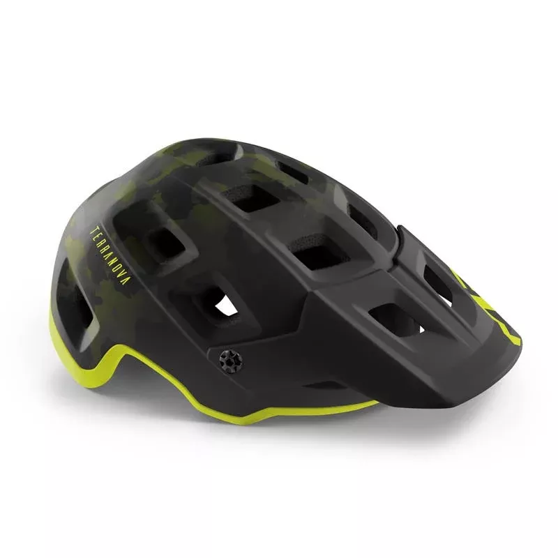 MET Terranova MIPS MTB Helmet Camo/Lime Green