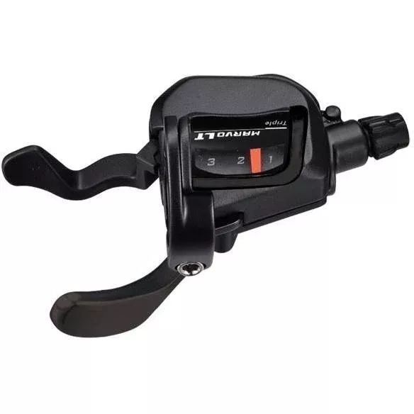 MicroShift Marvo Xpress LT SL-M759 Trigger MTB Shifter Pair 3x9 Gear Indicator Black