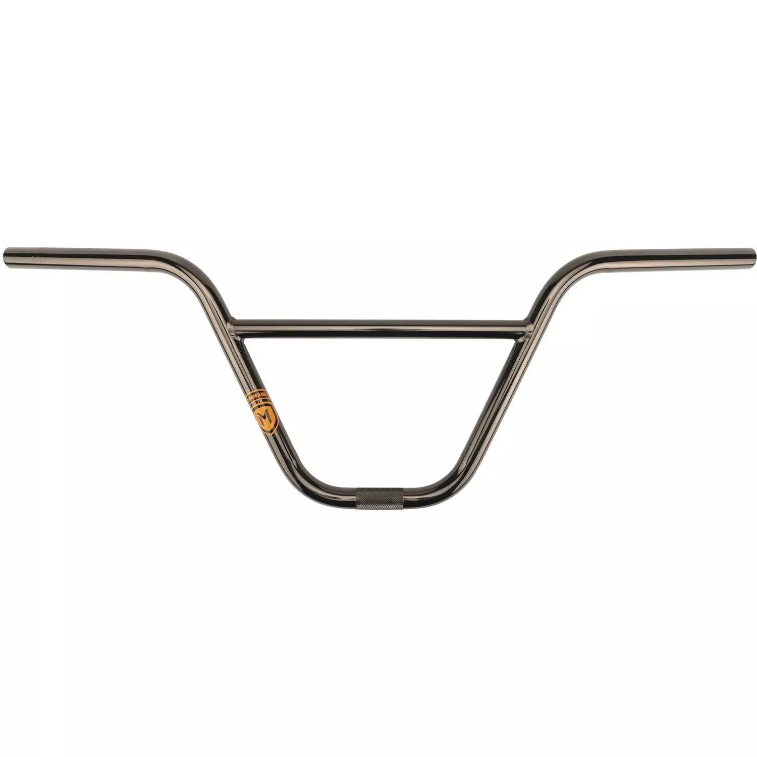 Mission Command BMX Handlebars 29.5” x 9.5” Rise Black/Chrome