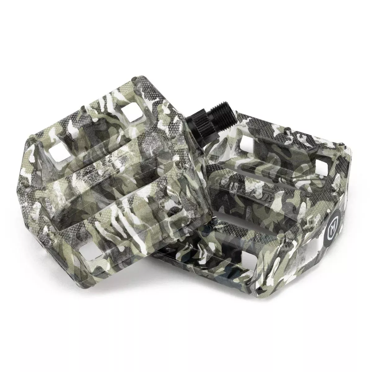 Mission Impulse BMX Pedals Arctic Camo