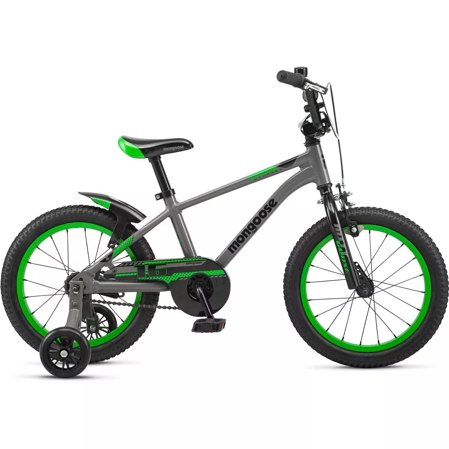 Mongoose MityGoose 16” Kids Bike Grey