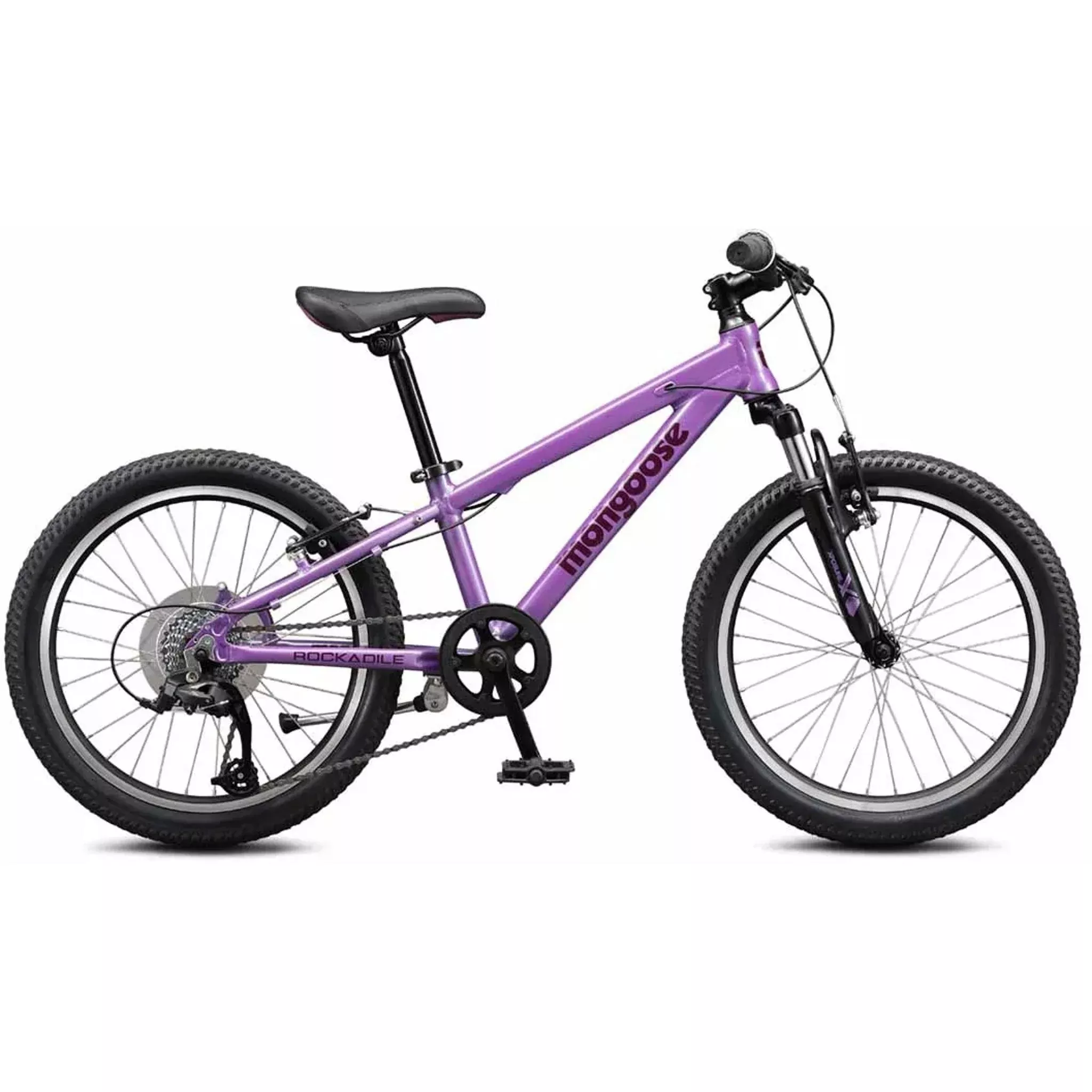Mongoose Rockadile 20” Kids Bike Lavender