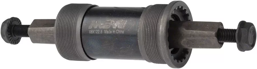 MSW ST100 Bottom Bracket – English, 68 x 122.5mm, Square Taper JIS