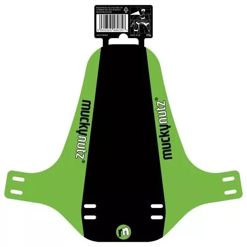 Mucky Nutz Face Mudguard Black/Green